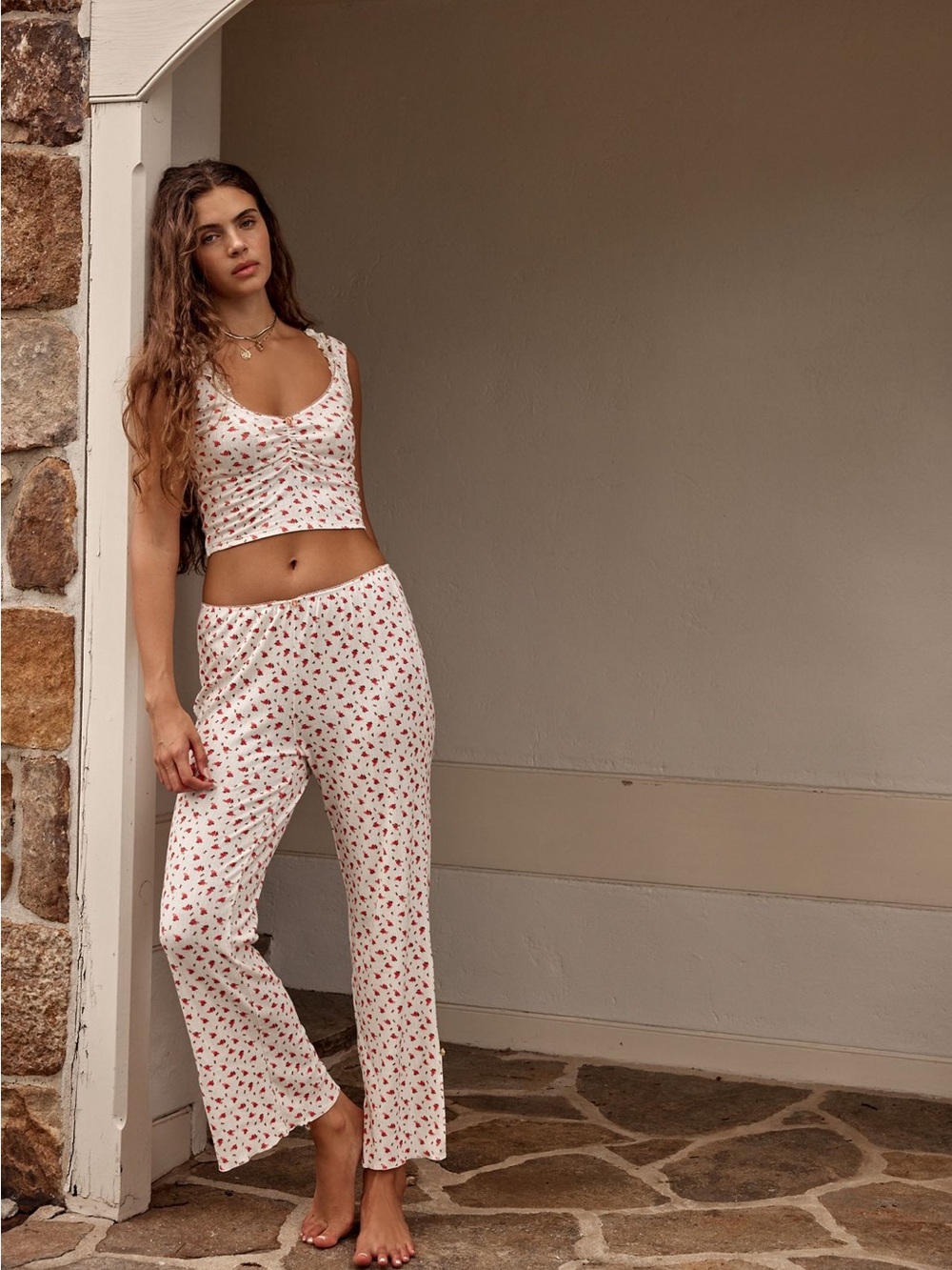 NWT Free People Fresh In Love Lounge Set